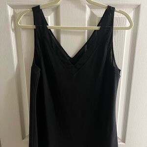 White House Black Market Black tank top m